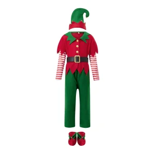 Christmas Elf Outfit with Socks