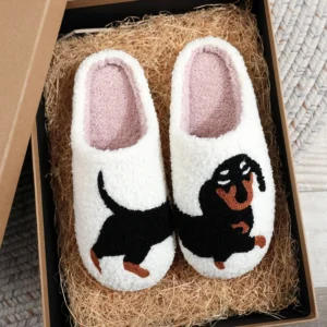 Plush Closed  Slippers